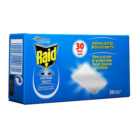 RAID PIASTRINE X 30