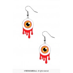ORECCHINI OCCHIO INSANGUINATO