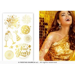 TATUAGGI ORO HAPY NEW YEAR