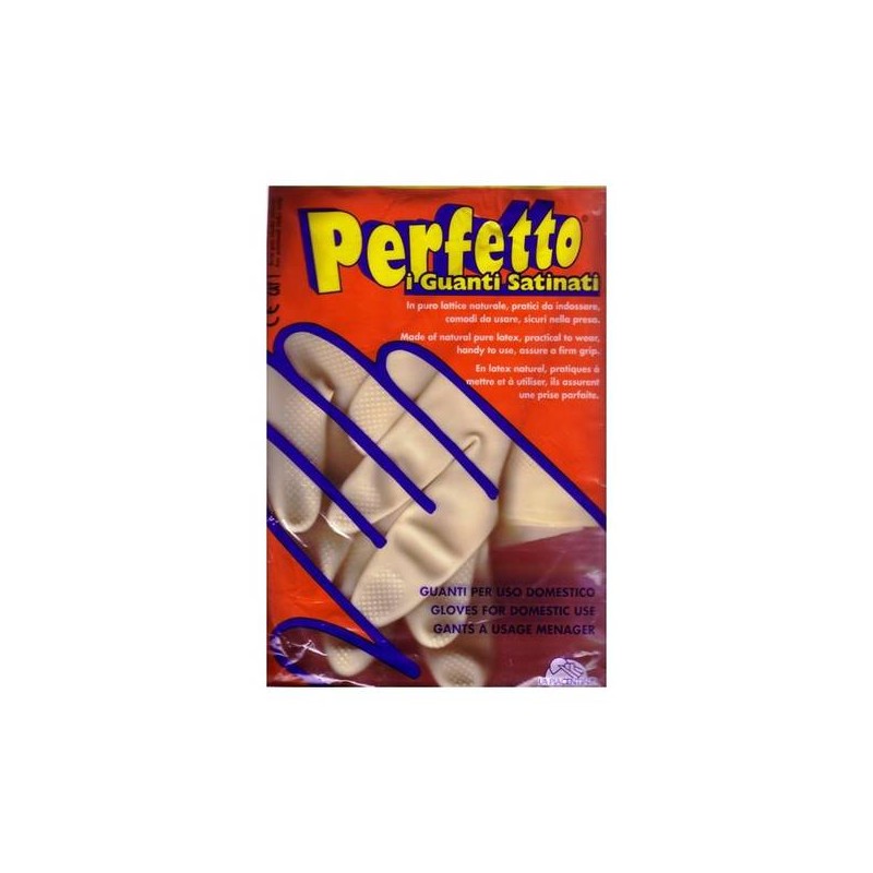 GUANTI SATINATI LATTICE PERFETTO MIS.S