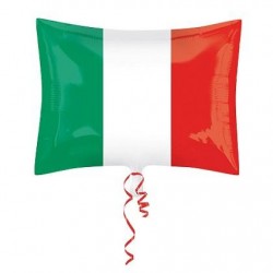 PALLONE MYLAR BANDIERA ITALIANA 30x43cm