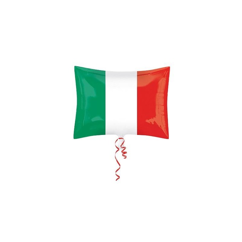 PALLONE MYLAR BANDIERA ITALIANA 30x43cm