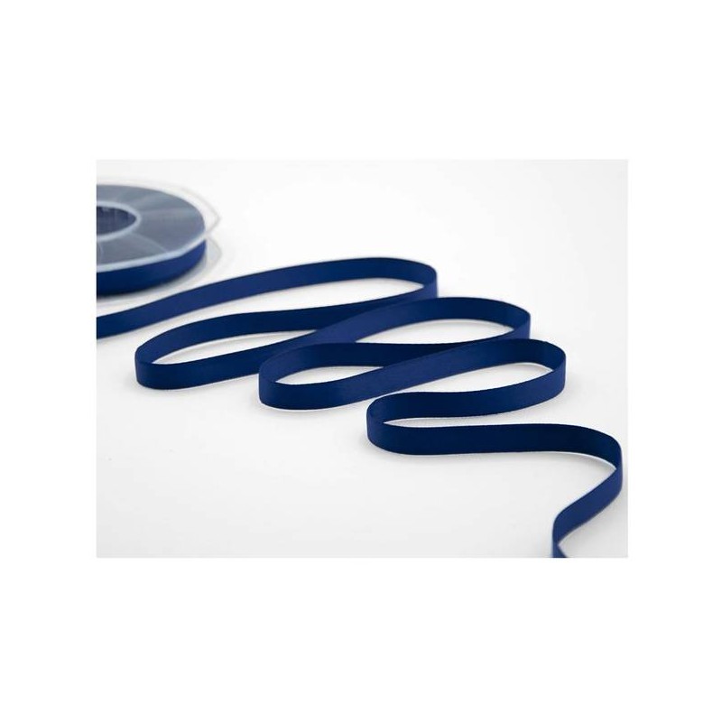 NASTRO DOPPIO RASO OPACO mm10x20mt COL.426 BLU SCURO