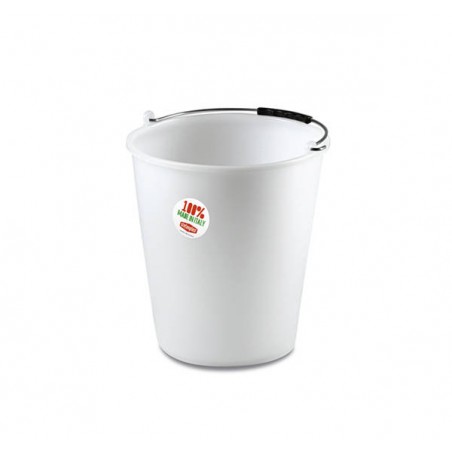 SECCHIO CASALINGO POLIETILENE ø29x25h 9lt NEUTRO