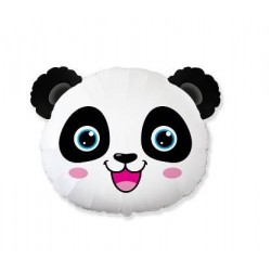 PALLONE MYLAR TESTA PANDA MINISHAPE 9 22cm