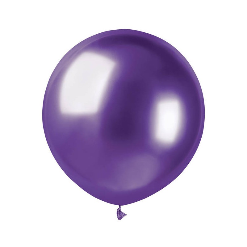 PALLONCINI LATTICE 19 48cm GLOSSY VIOLA 25pz