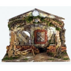 CAPANNA 42x19x30cm CON LUCE 87446