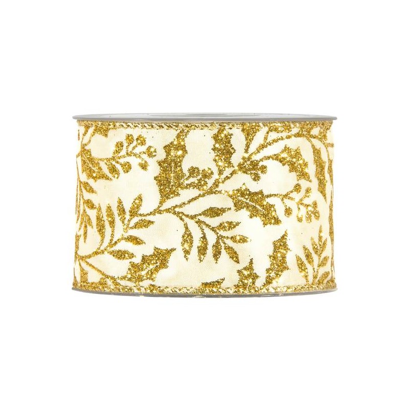 NASTRO GOLDEN CHRISTMAS 63mmx10mt