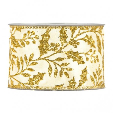 NASTRO GOLDEN CHRISTMAS 63mmx10mt