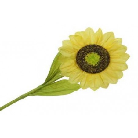 GIRASOLE IN CARTA ø38x110cm GIALLO