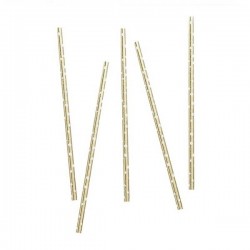 CANNUCCE DI CARTA POIS ORO