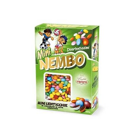 CONFETTI MINI LENTILS NEMBO CIOCCOLATO 1kg ASS.TI