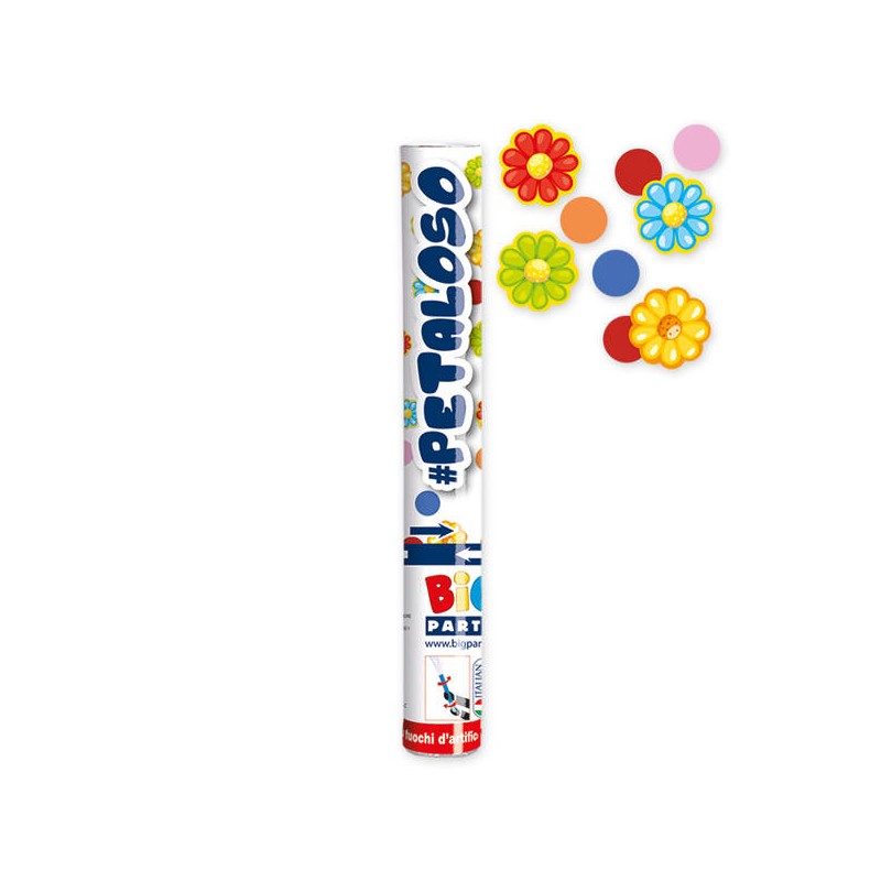 CANNONE SPARACORIANDOLI #PETALOSO 30cm