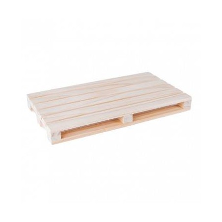 MINI PALLET LEGNO 40x15,2x3,5cm