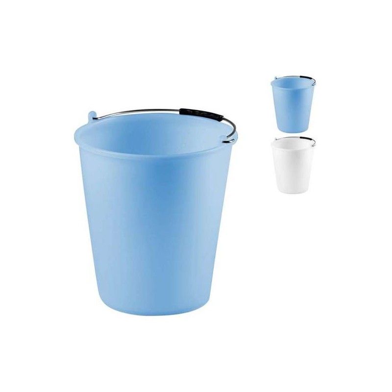 SECCHIO CASALINGO POLIETILENE ø32x32h 15lt AZZURRO
