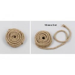 CORDA IN JUTA ROPE mm15x5mt NATURAL