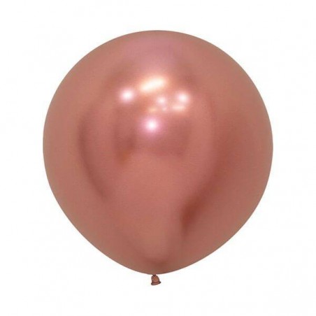 PALLONCINO ROSE GOLD REFLEX 24 60cm 1pz