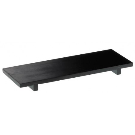 VASSOIO SUSHI IN BAMBOO NERO 30x11x2,5cm