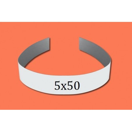 STRISCE CARTONE BI/PATINATE BIANCHE 5x50cm 10kg