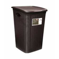 PORTABIANCHERIA ELEGANCE 38x37x54,5h 50lt MOKA