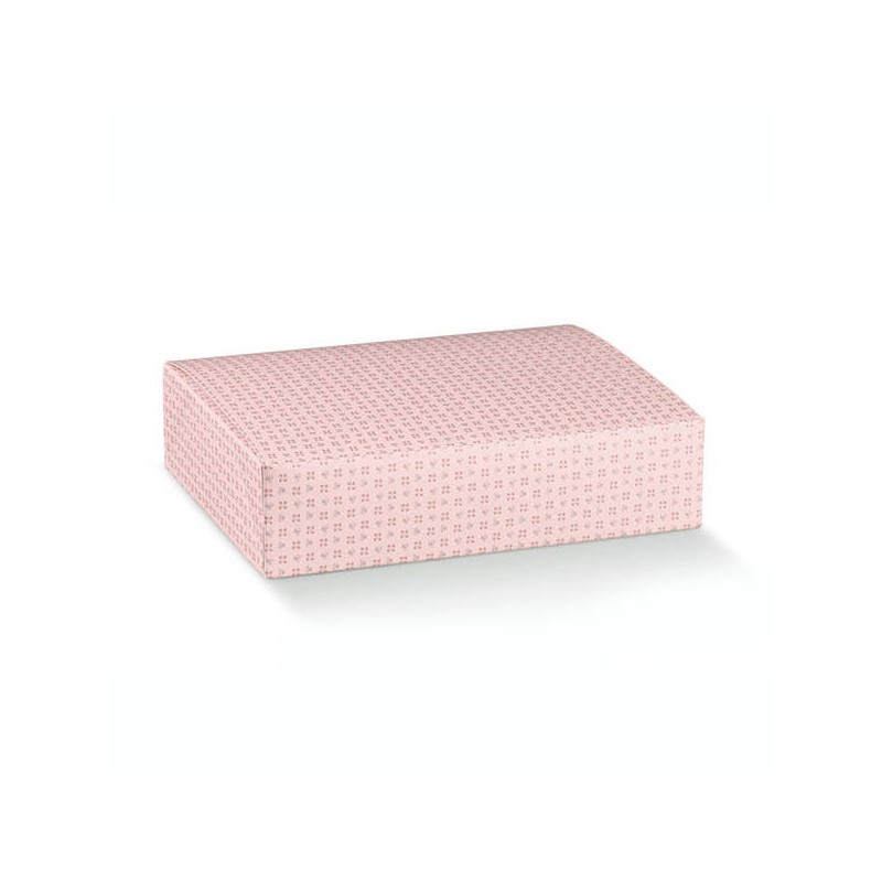 SCATOLA BOITE 30x24x8cm BLOOM ROSA