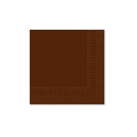 TOVAGLIOLI 33x33cm D.V. CIOCCOLATO 50pz FATO