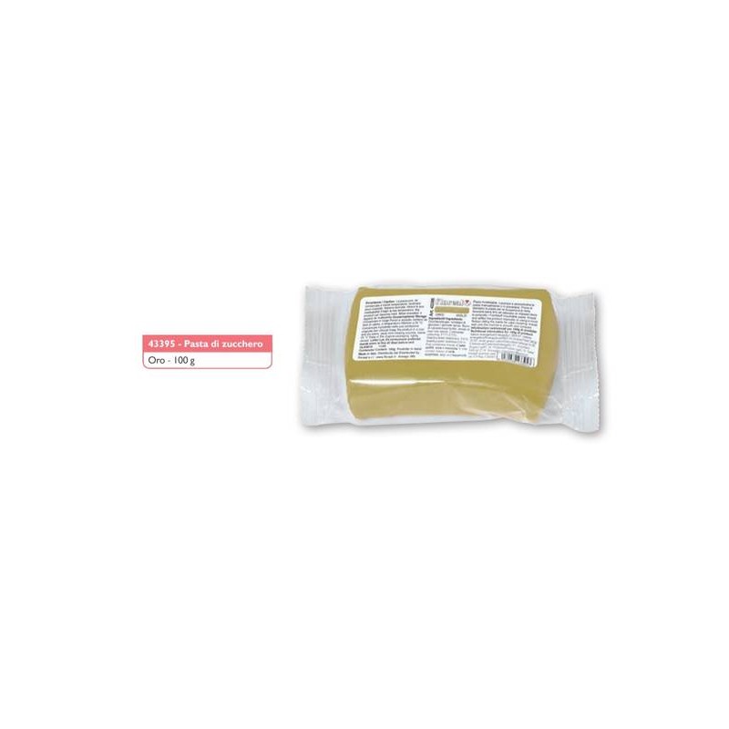 PASTA DI ZUCCHERO 100gr ORO FLOREAL
