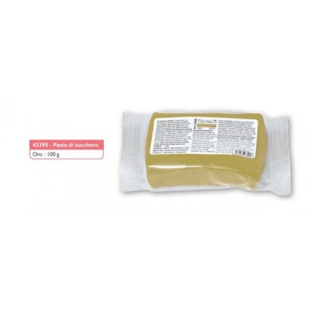 PASTA DI ZUCCHERO 100gr ORO FLOREAL