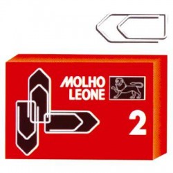 FERMAGLI ZINCATI N°2 100PZ MOLHO LEONE