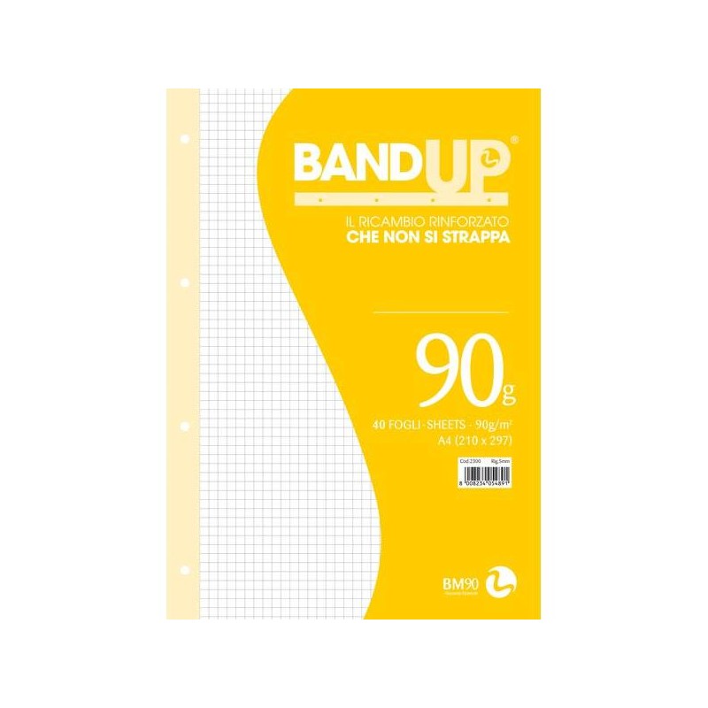 RICAMBI MAXI BAND-UP RINFORZATI 40fg 4mm BM