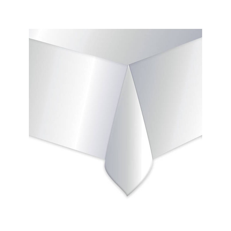 TOVAGLIA PVC 137x274cm ARGENTO METAL