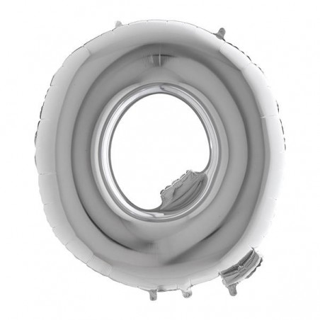 PALLONE MYLAR LETTERA Q 40102cm SILVER