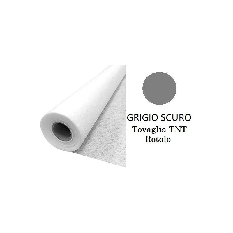 TOVAGLIA TNT ROTOLO H.140 GRIGIO SCURO 7mt