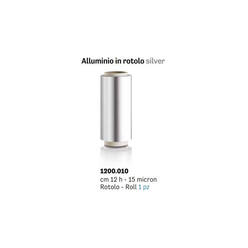 ALLUMINIO IN ROTOLO H.12 PER MECHES 15my 380gr