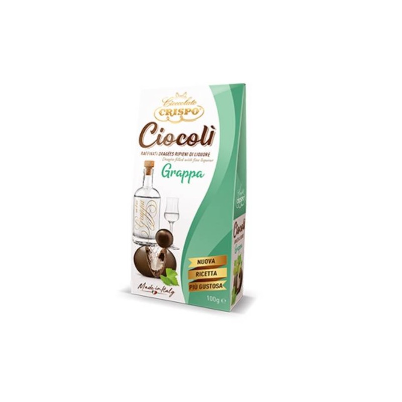 CIOCOLì RIPIENO GRAPPA 100gr