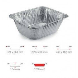 TEGLIA ALLUMINIO GASTRO ALTA R520G