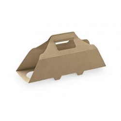 PORTA 3 BICCHIERI 32,5x12x9 AVANA C/MANIGLIA