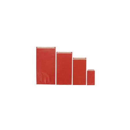 BUSTE REGALO CARTA SEALING ROSSO 12x43cm 100pz