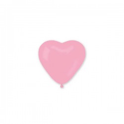 PALLONCINI CUORE 10 26cm 12pz ROSA