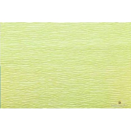 CARTA CRESPA gr.180 ROTOLO cm.50x250 VERDE CHIARO 558 CR