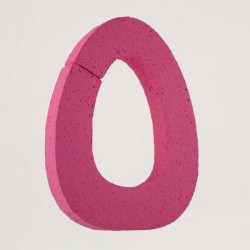 LETTERA POLISTIROLO PASTELLO mm120x90 O FUCSIA