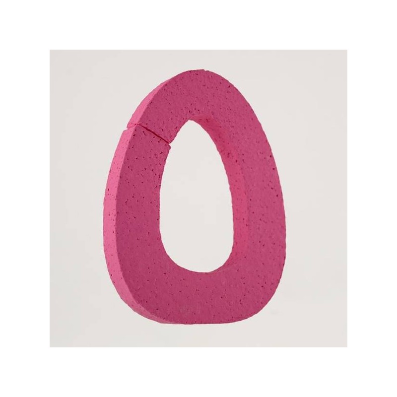 LETTERA POLISTIROLO PASTELLO mm120x90 O FUCSIA