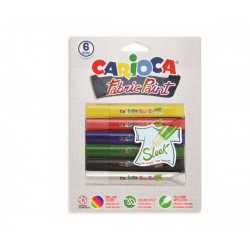 FABRIC PAINTS TESSUTI CARIOCA SLEECK 6pz