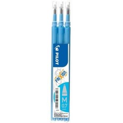 CARTUCCE REFILL PILOT FRIXION 3pz LIGHT BLUE