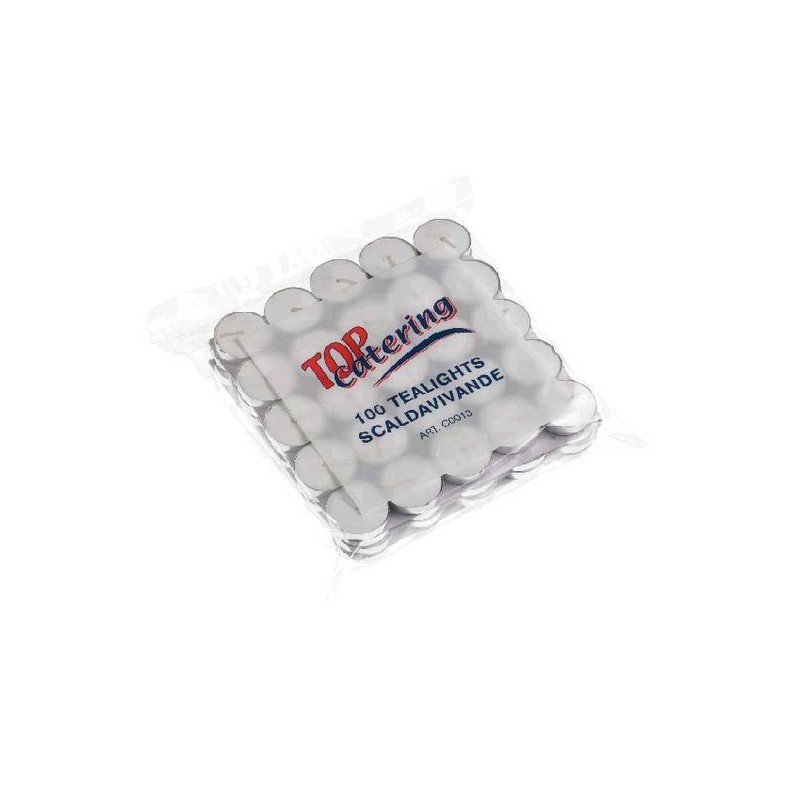 TEALIGHT BIANCHE ø3,5x1,8cm 100pz