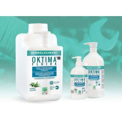 CREMA LAVAMANI CON ABRASIVO MINERALE OKTIMA FLUIDA 3lt...