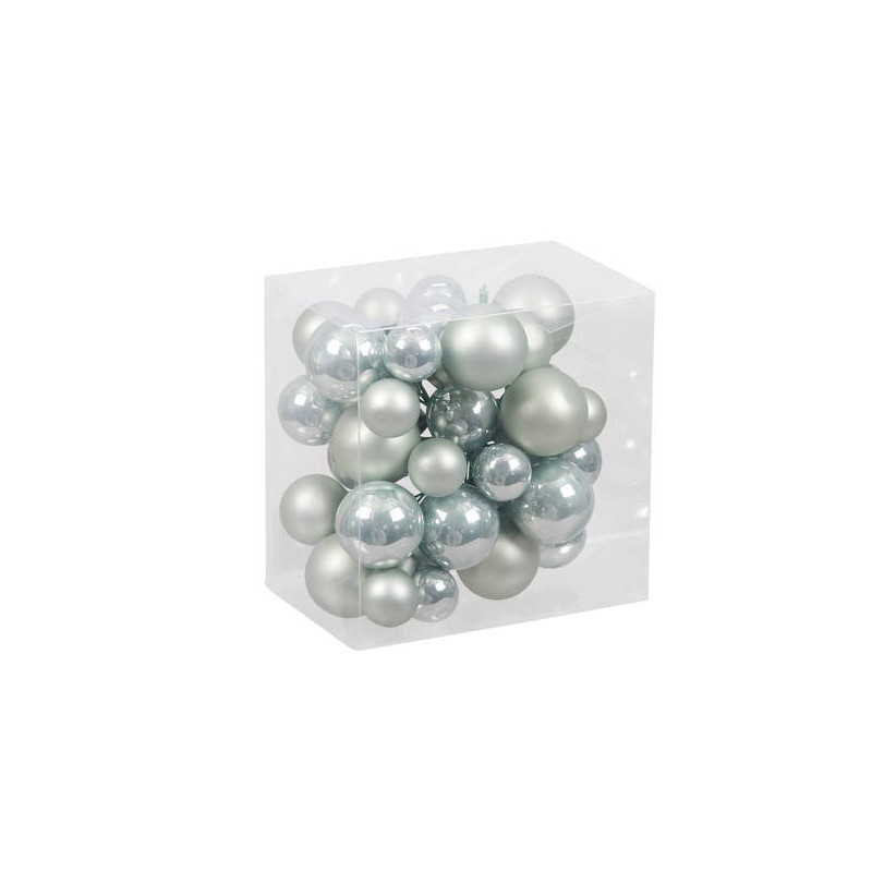 PALLINE CON FILO ø20/25/30mm GRIGIO OSTRICA 6pz