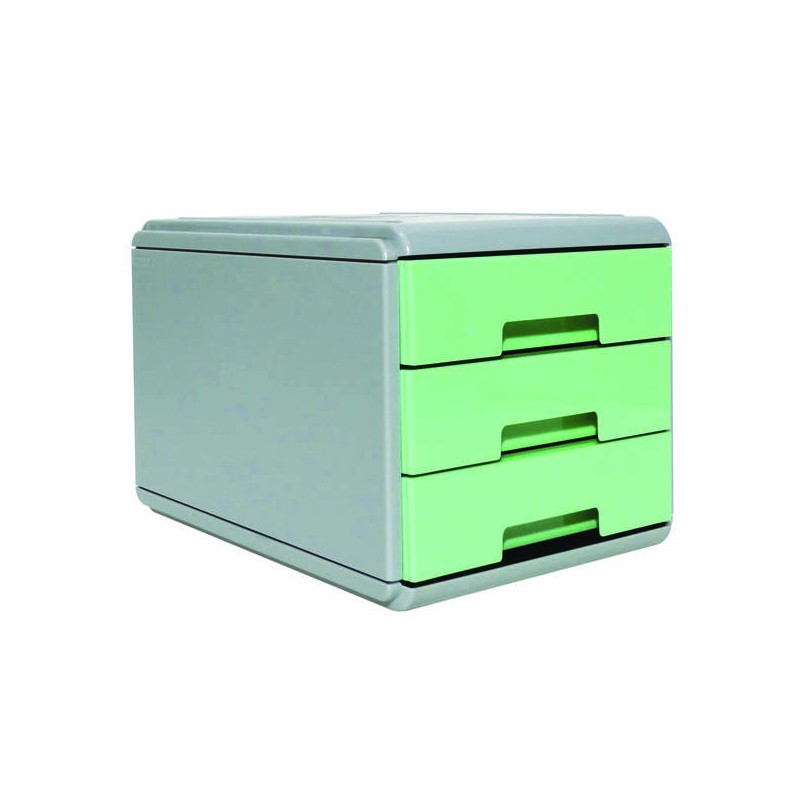 MINI CASSETTIERA KEEP COLOUR PASTEL ARDA 3 CASSETTI VERDE