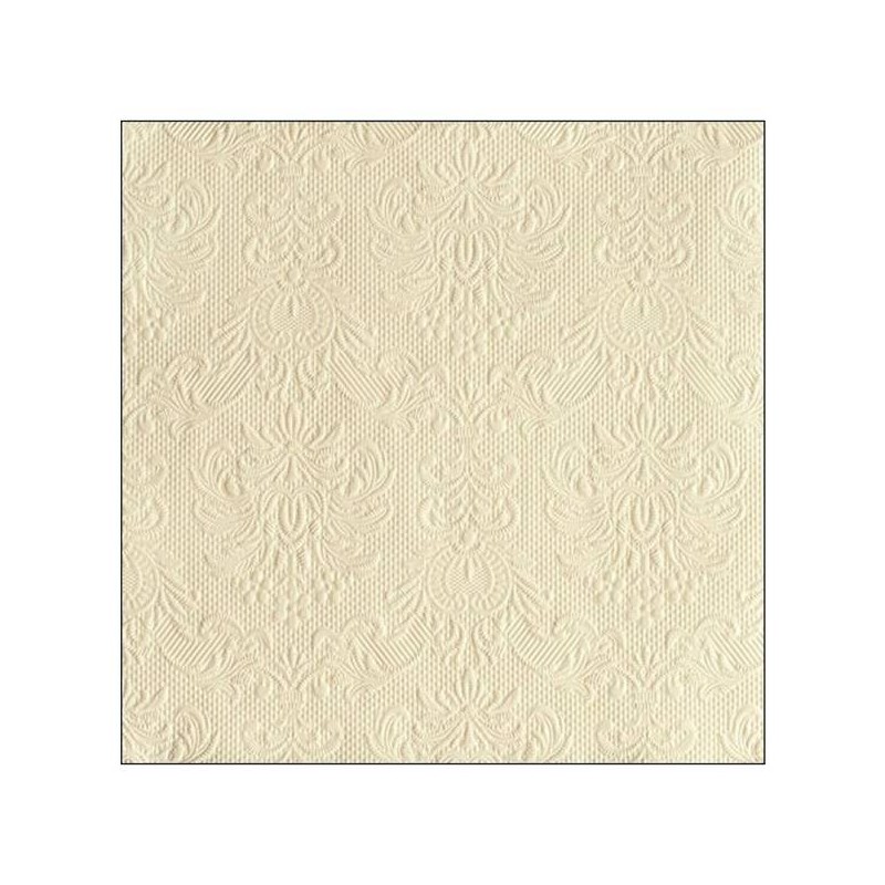 TOVAGLIOLI 33x33cm ELEGANCE CREAM 15pz