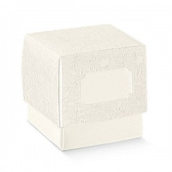 SCATOLA FLEUR F/COP 7x7x7 HARMONY BIANCO 10pz